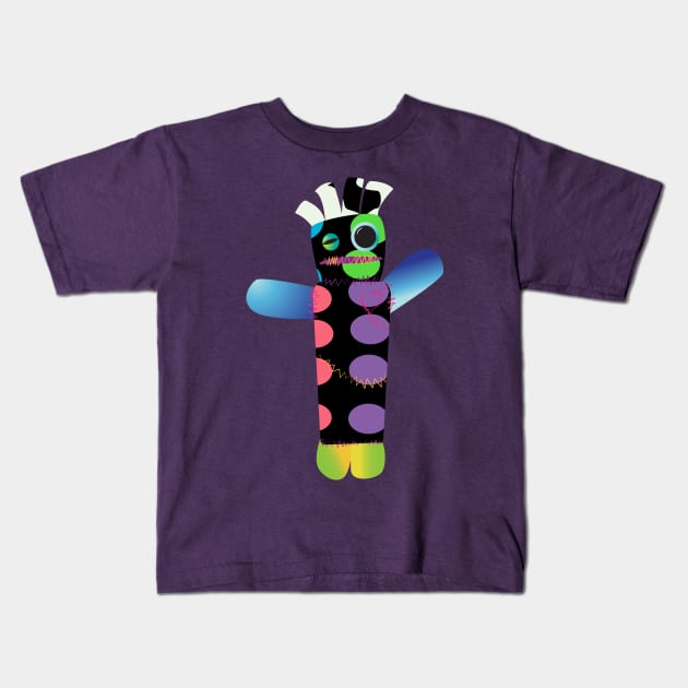 VooDude Kids T-Shirt by MadArtisan